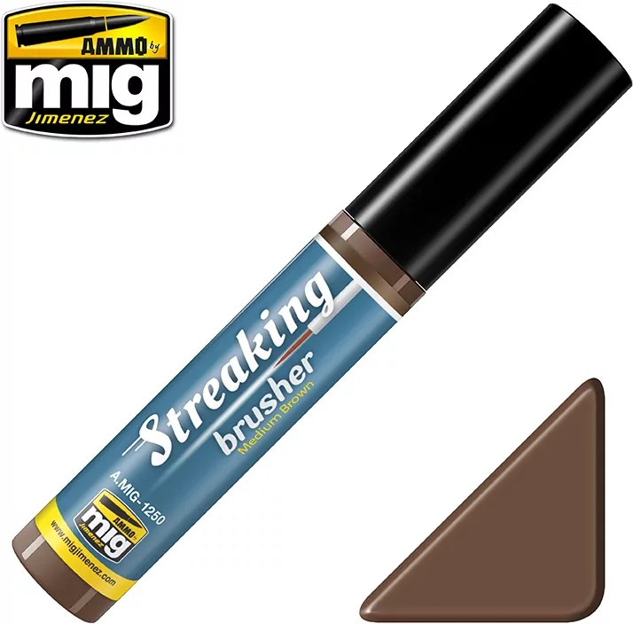 Ammo: Streaking Brusher - Medium Brown - tantis.pl