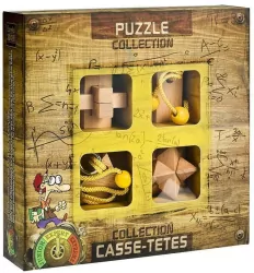 Łamigłowki drewniane 4 sztuki Expert