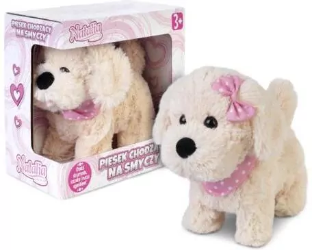 Piesek chodzący na smyczy. Natalia - tantis.pl