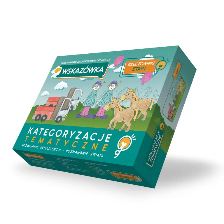 Kategoryzacje tematyczne. Wskazówka. Rzeczowniki. Etap 1 - tantis.pl