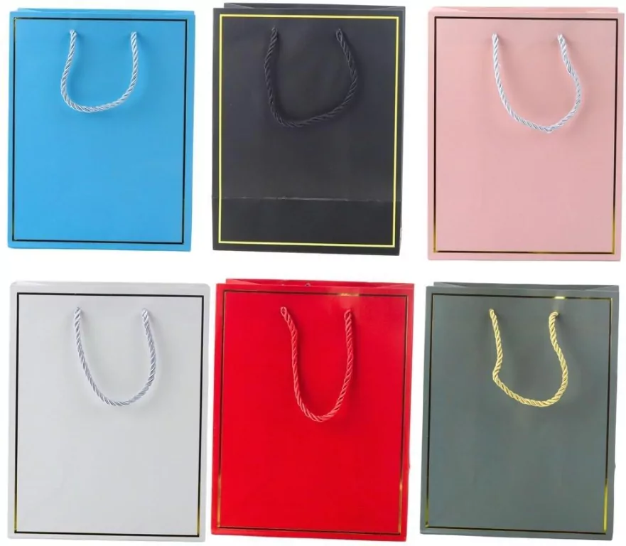 Torba prezentowa 23x18x10cm MIX - tantis.pl