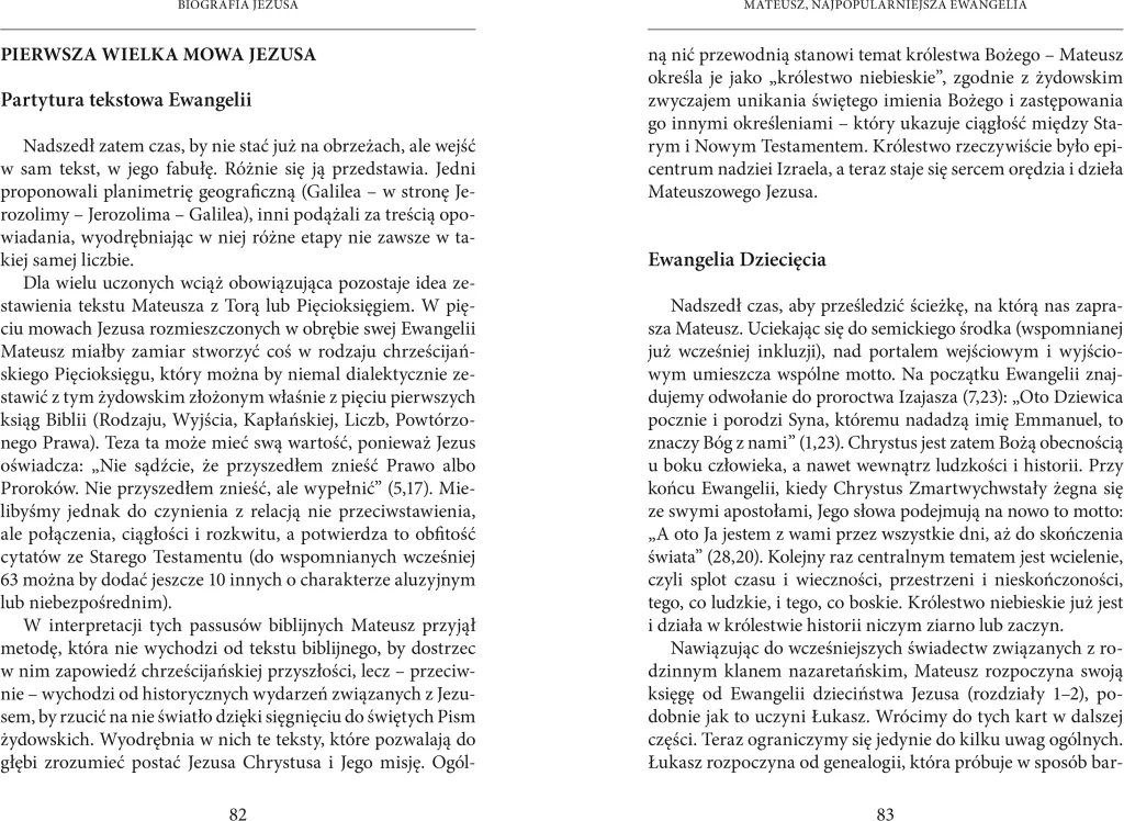 Biografia Jezusa według Ewangelii - tantis.pl