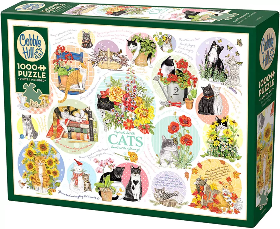 Puzzle 1000 Kocie myśli G3 - tantis.pl