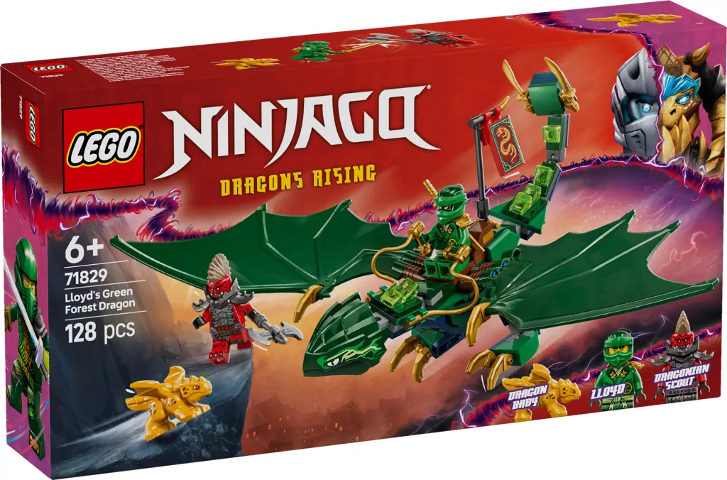 LEGO® Ninjago. Zielony leśny smok Lloyda 71829 - tantis.pl