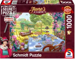Puzzle 1000. Herbatka w ogrodzie