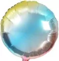 Balon foliowy tęczowy okrągły - tantis.pl