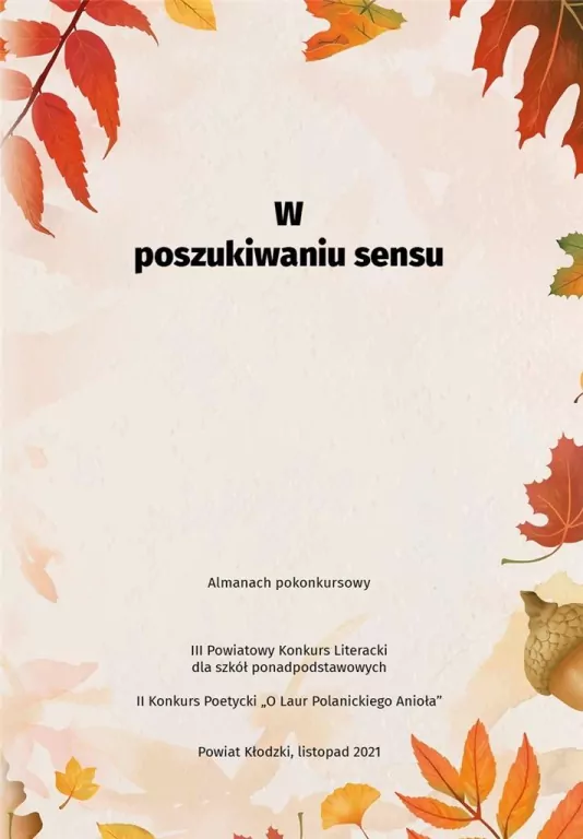 W poszukiwaniu sensu - tantis.pl