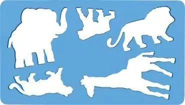 Szablon zwierzęta. Koh-I-Noor - tantis.pl