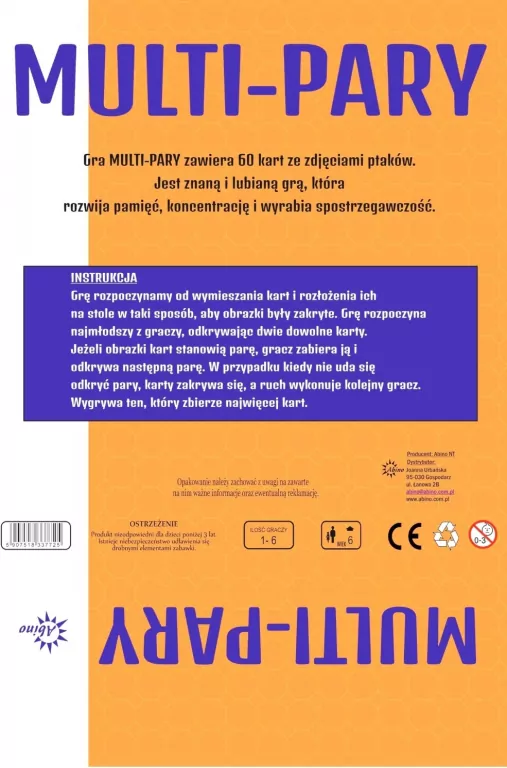 Multi-pary Ptaki ABINO - tantis.pl