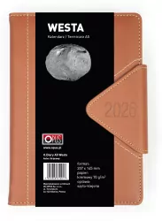 KALENDARZ KSIAZ A5 OPR TW DZIENNY WESTA BRA OPS