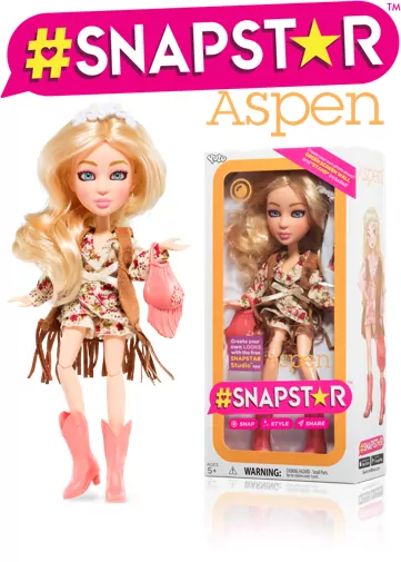 Snapstar. Lalka Aspen - tantis.pl