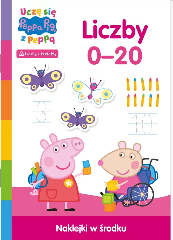 Peppa pig. Uczę się z Peppą. Liczby - tantis.pl
