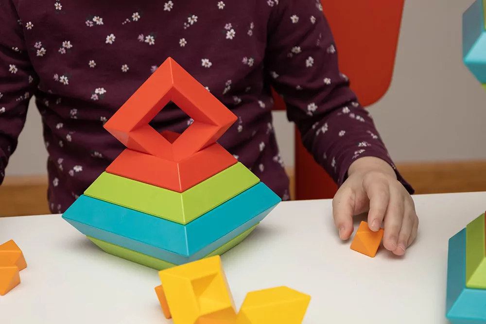 Rubanta. Klocki Pitagorasa. 30 elementów. Genialny dzieciak - tantis.pl