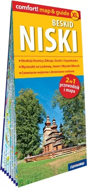 Beskid Niski 2w1. Przewodnik i mapa - tantis.pl
