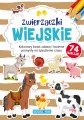 Zwierzaczki wiejskie. Kolorowanka z naklejkami - tantis.pl
