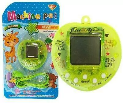 Gra elektroniczna Tamagotchi + smycz zielona - tantis.pl