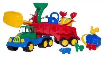 Samochód z łopatą dużą młynkiem 10el - tantis.pl