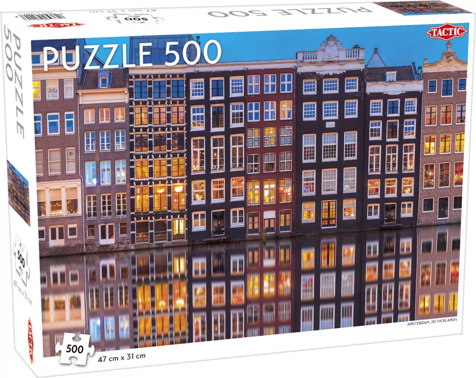 Puzzle 500 Amsterdam, Netherlands - tantis.pl