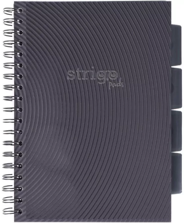 Kołozeszyt Pads B5/100K kratka Basic szary - tantis.pl