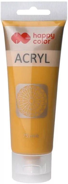 Happy Color. Farba akrylowa, Ochra 75ml - tantis.pl