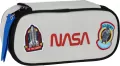 Piórnik saszetka owalna zamek NASA popielata - tantis.pl