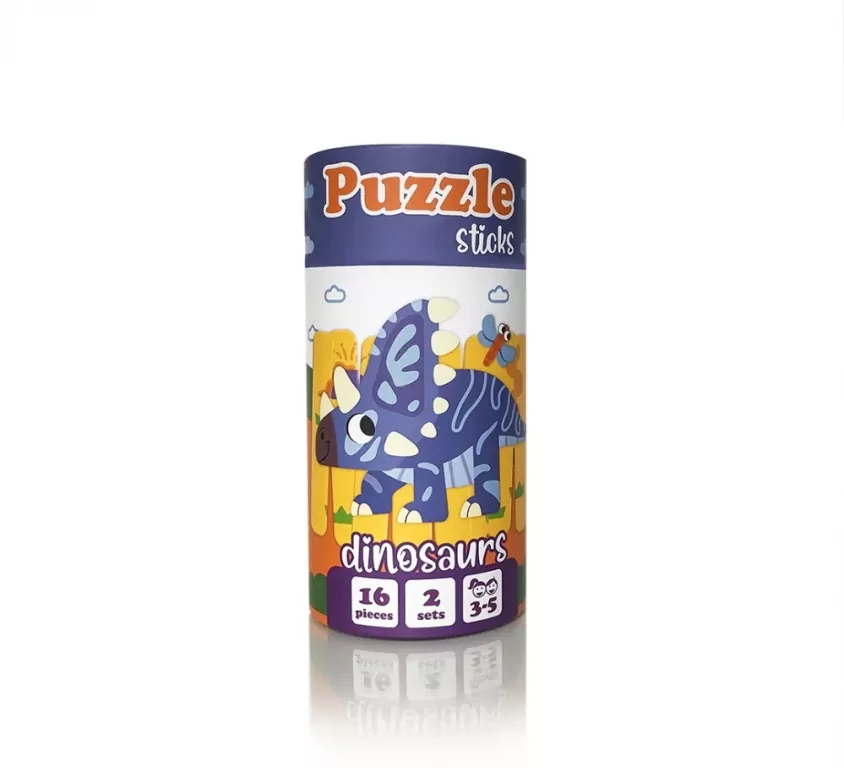 Puzzle sticks. Dinozaury - tantis.pl