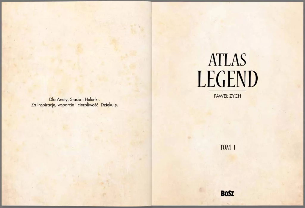 Atlas legend. Legendarz. Tom 1 - tantis.pl