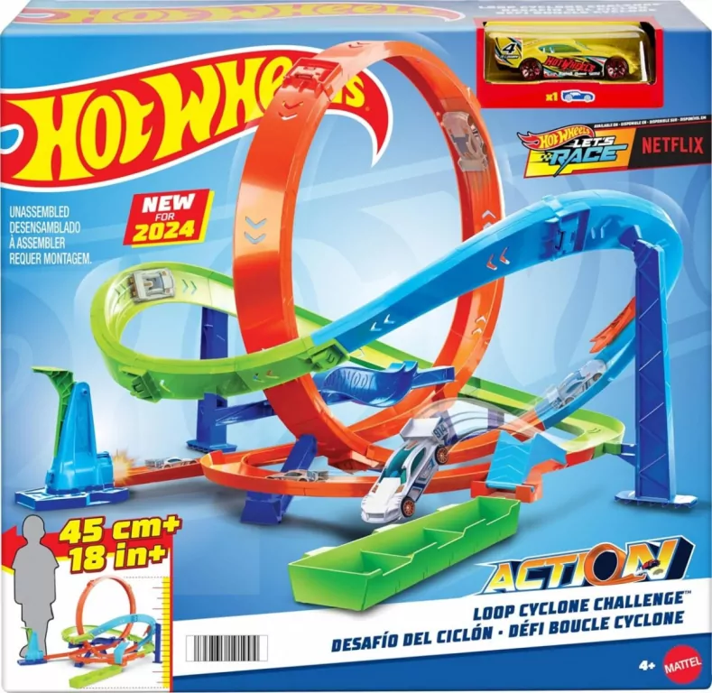 Hot Wheels Action. Zestaw Zakręcone tornado - tantis.pl