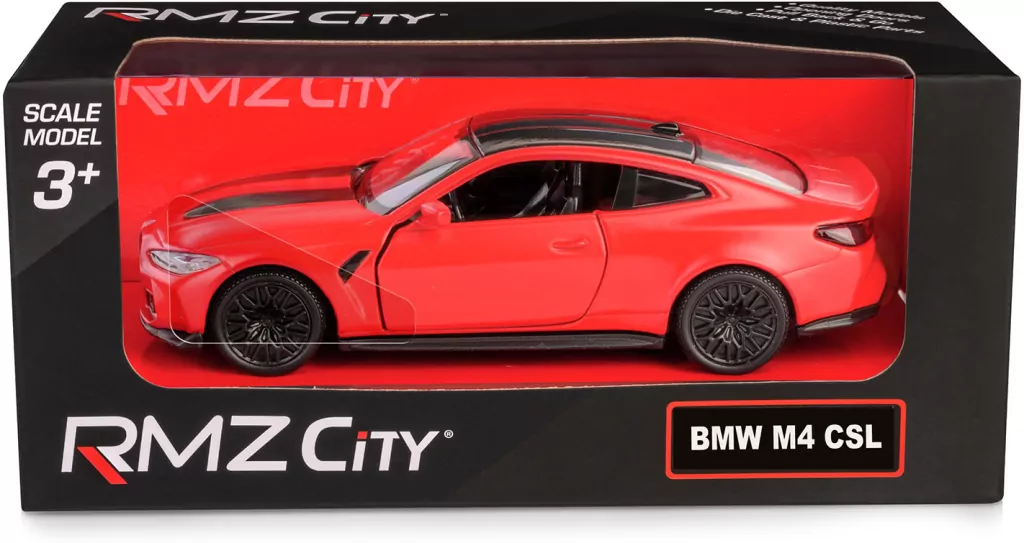 RMZ BMW M4 CSL 2023 matowy czerwony - tantis.pl