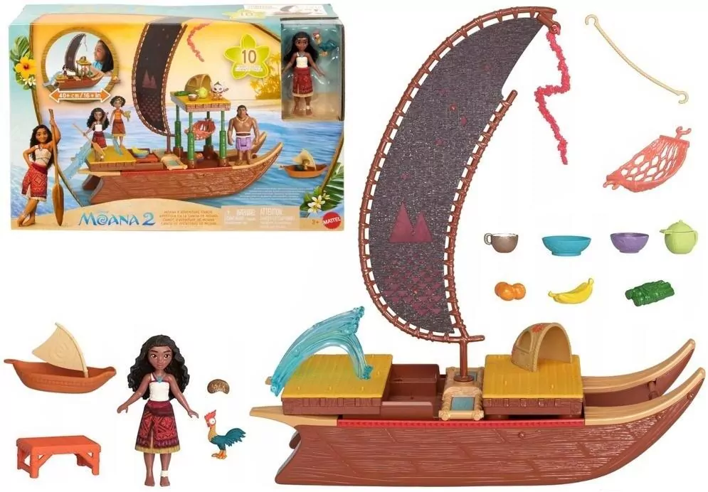 Figurki Disney Vaiana Wyprawa canoe - tantis.pl