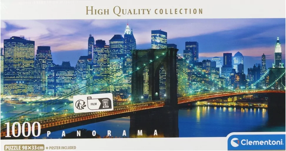 Puzzle 1000 Panorama Brooklyn Bridge - tantis.pl