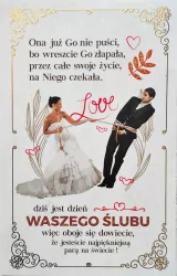 Karnet okolicznościowy. Ślub. YEKU