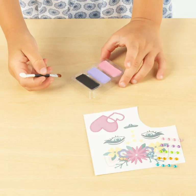 Farbki do twarzy z kalkomanią Kotek KIDEA - tantis.pl