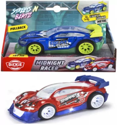 Pojazd Streets Beatz Midnight Racer 14cm
