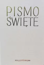 Biblia Pielgrzyma oprawa ekologiczna biała