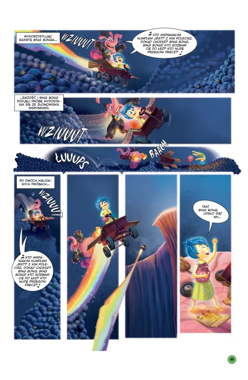 W głowie się nie mieści. Magiczny świat Disneya w komiksie - tantis.pl