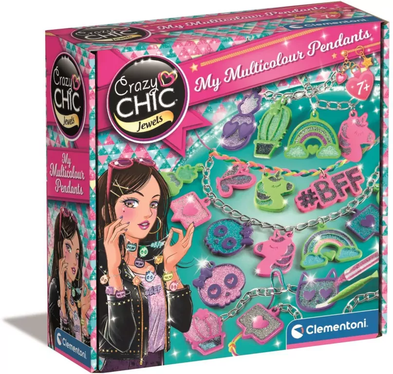 Kolorowe Charmsy. Crazy Chic - tantis.pl