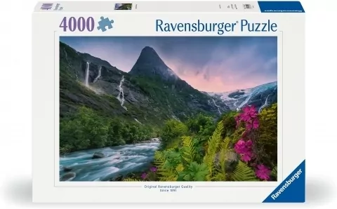 Puzzle 4000 Górski potok - tantis.pl