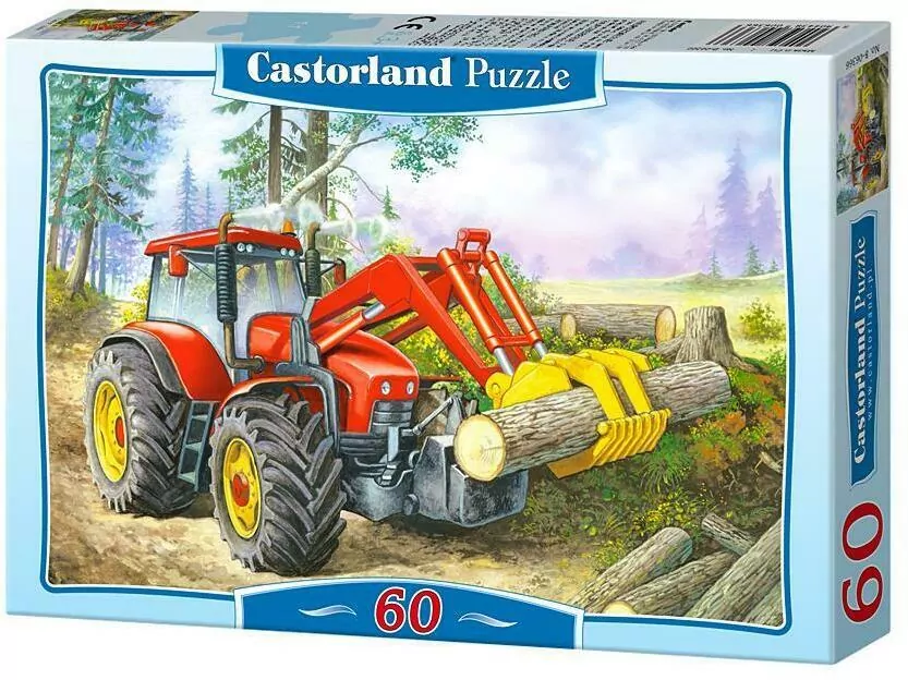 Puzzle 60. Wycinka w lesie. Forest Site B-06601 - tantis.pl