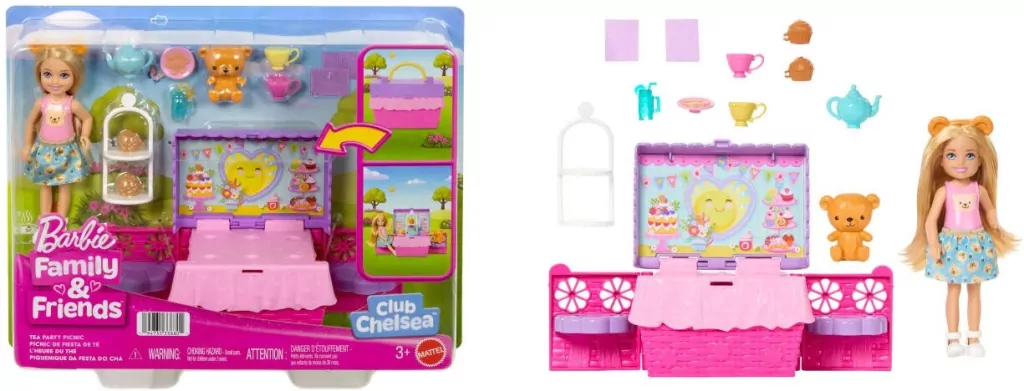 Barbie Chelsea Piknik z podwieczorkiem + lalka - tantis.pl