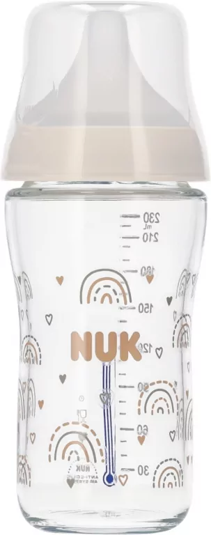 NUK BUTELKA SZKL 230ML PM SI M TECZA10212056 1/6 - tantis.pl