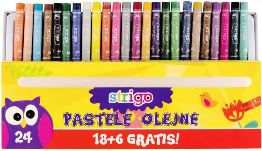 Pastele olejne 24 kolory SSC028 - tantis.pl