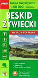 Beskid Żywiecki. Mapa turystyczna 1:50 000
