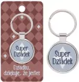 Brelok prezentowy Super Dziadek - tantis.pl