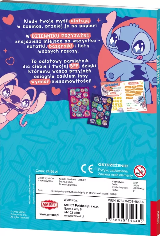 Stich. Dziennik przyjaźni - tantis.pl