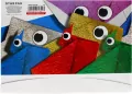 Papier krepowany metalizowany teczka c4 6 kolorów mix - tantis.pl