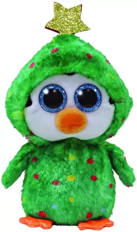 Boos maskotka Noel - zielony pingwin 15cm - tantis.pl