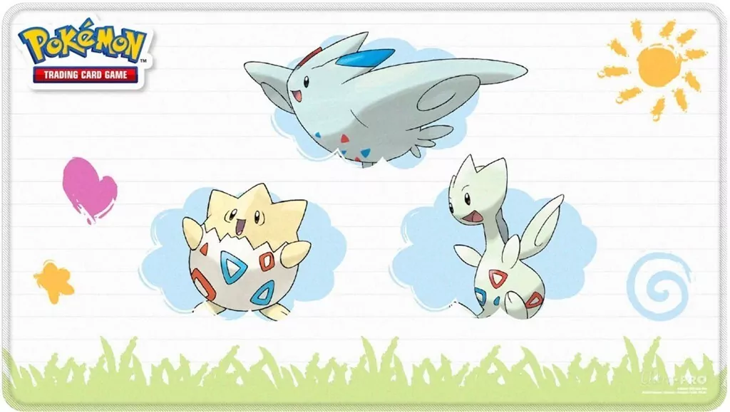 Ultra-Pro: Pokémon - Stitched Playmat - Togepi Evolutions - tantis.pl