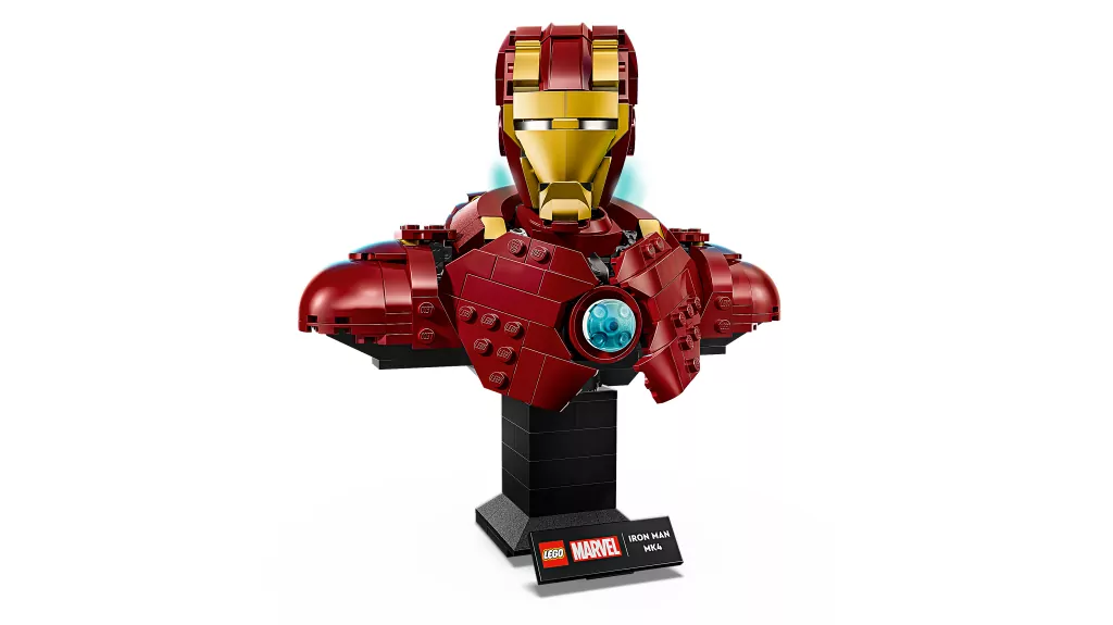 LEGO® Marvel. Popiersie Iron Mana MK4 76327 - tantis.pl