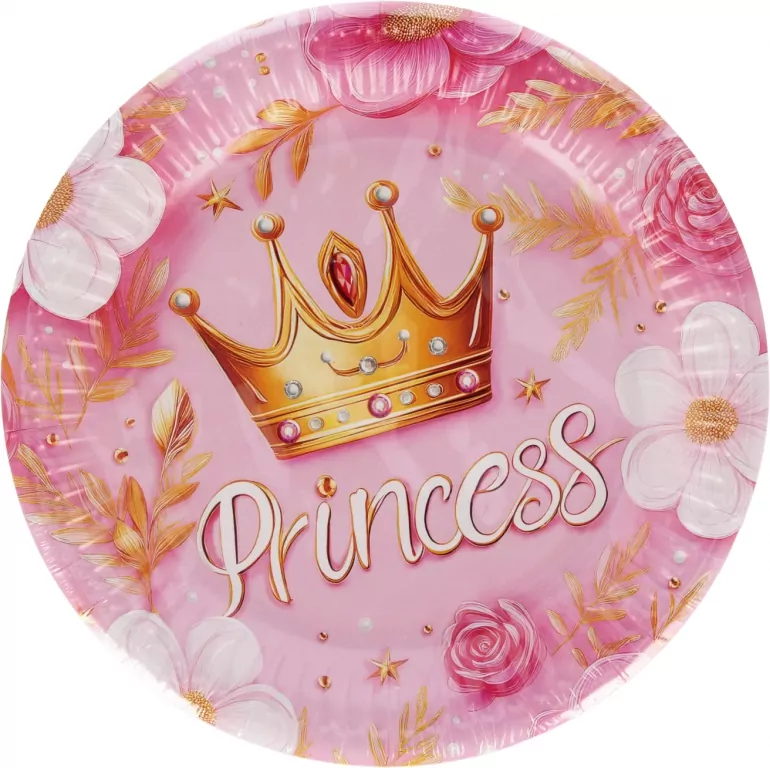 TALERZ PAP 180 PRINCESS KORONA PM OP8SZT - tantis.pl